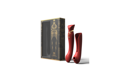 Königin - G-Punkt-Vibrator und Luftdruckstimulator