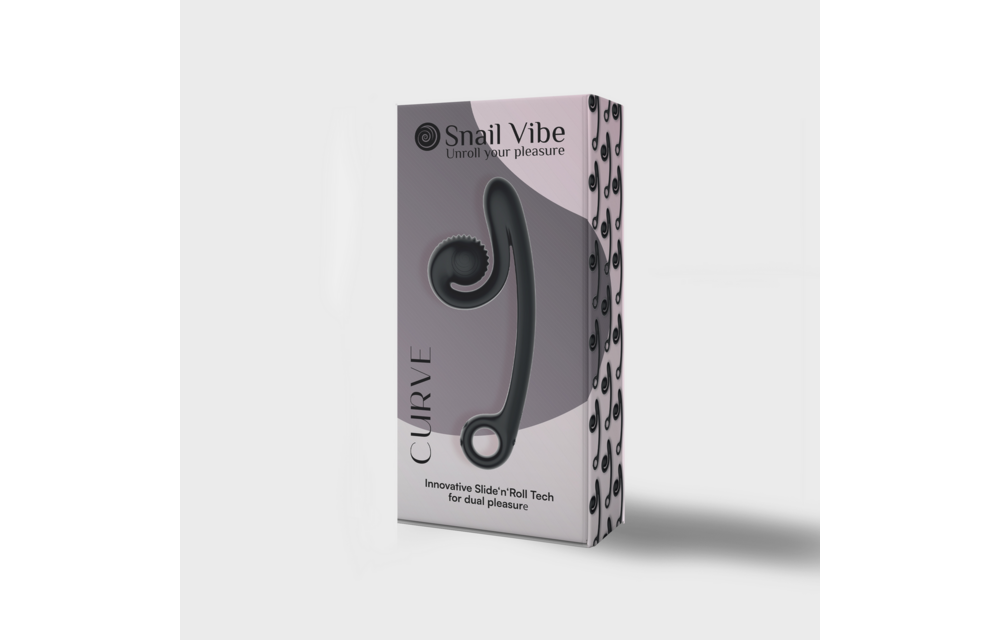 CURVE Dubbele Stimulator Zwart - Ultiem G-spot Genot