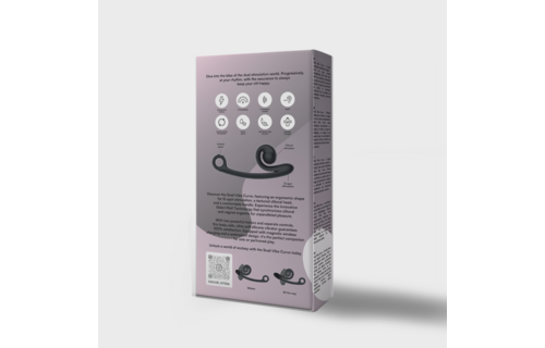 CURVE Dubbele Stimulator Zwart - Ultiem G-spot Genot