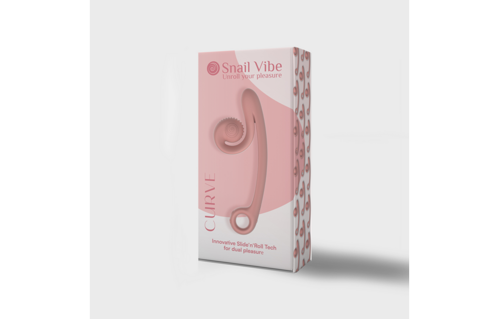 CURVE Dubbele Stimulator Roze - Ergonomisch & Krachtig Genot