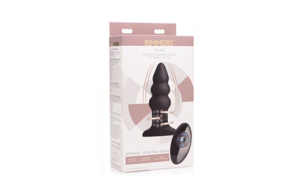 Model I Ribbed Rimming Plug 13.4 cm – Sensual Pleasure