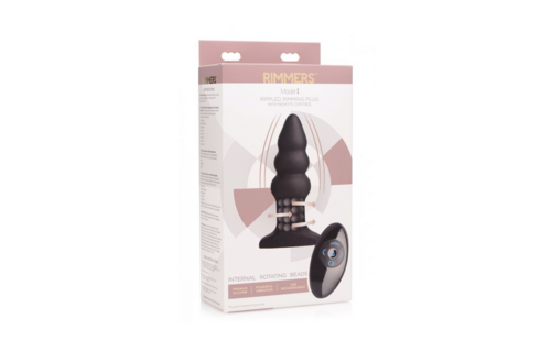 Modell I Geriffelter Rimming Plug 13,4 cm – Sinnliches Vergnügen