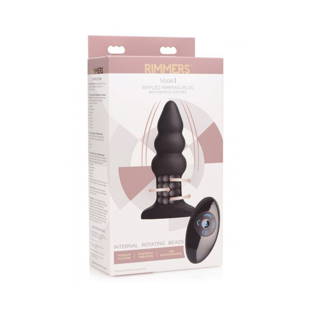 Modell I Geriffelter Rimming Plug 13,4 cm – Sinnliches Vergnügen