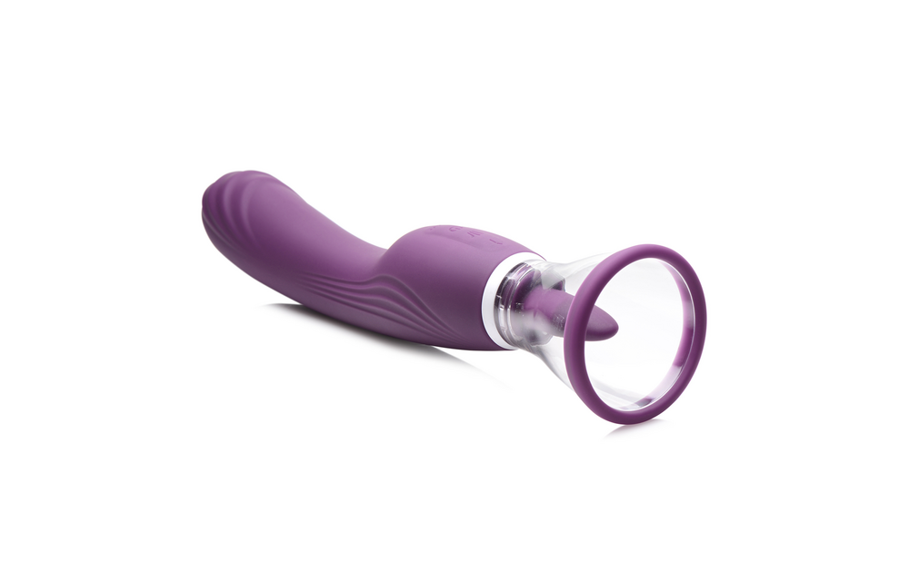 Lickgasm Vibrator Lila | 8x lecken, saugen & vibrieren