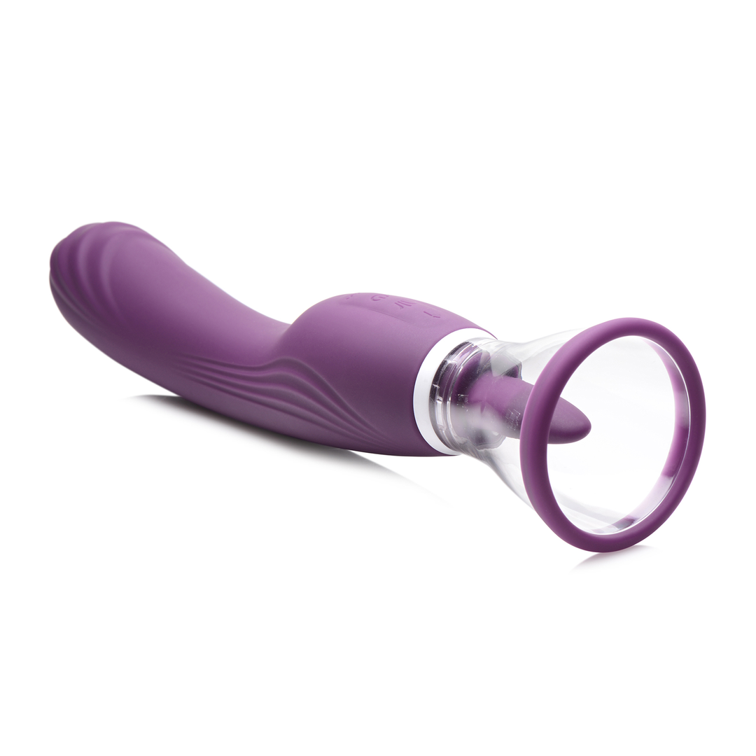 Lickgasm vibrator paars | 8x likken, zuigen & trillen
