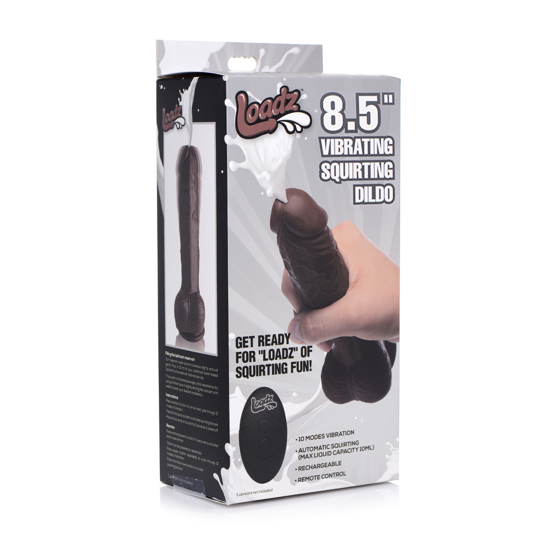 Squirting Dildo 21.5 cm with 10 vibration settings - XR Brands
