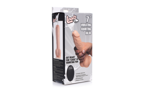 Squirting Dildo 25,4 cm | 10 Vibrationsstufen & Spritzvergnügen