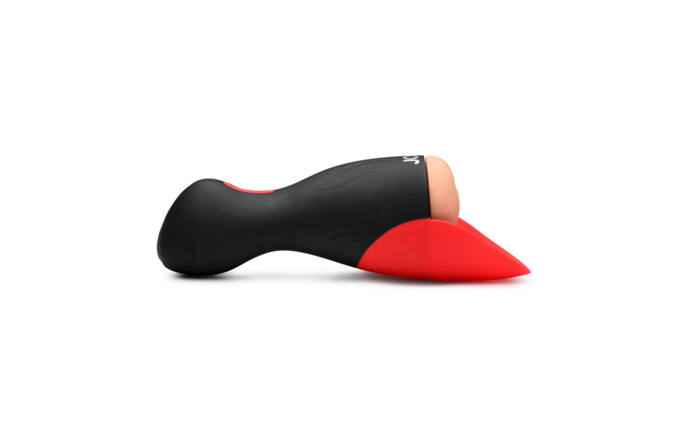 Sucking & Vibrating Pussy Masturbator Black | Curve Toys