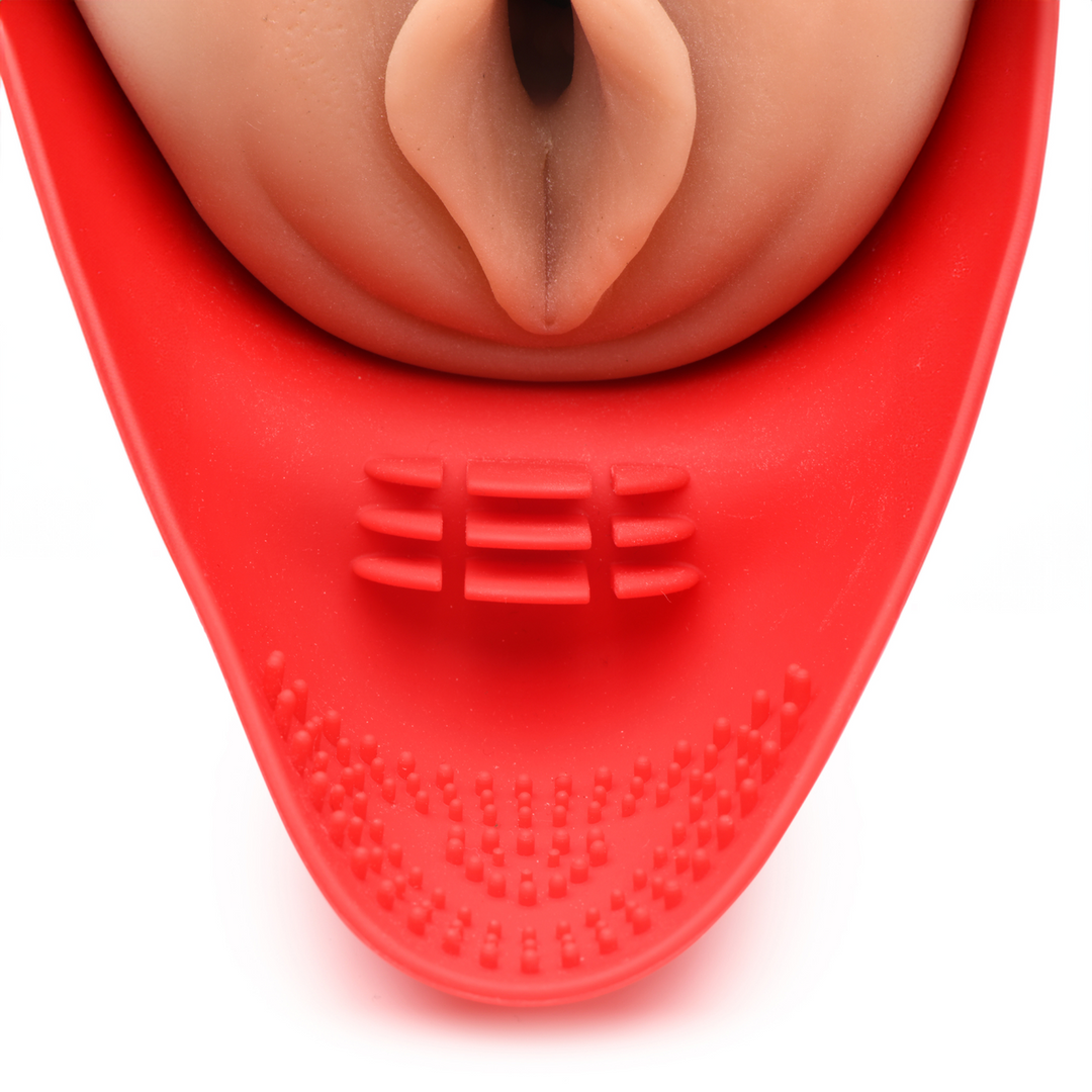 Saugender & vibrierender Pussy-Masturbator Schwarz | Curve Toys