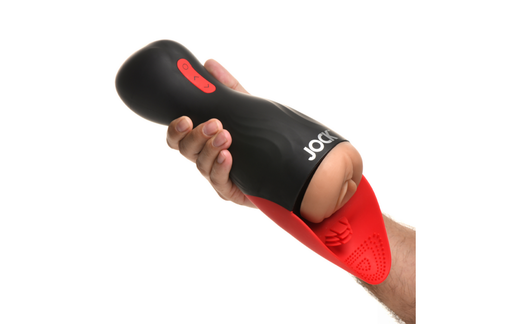 Sucking & Vibrating Pussy Masturbator Black | Curve Toys