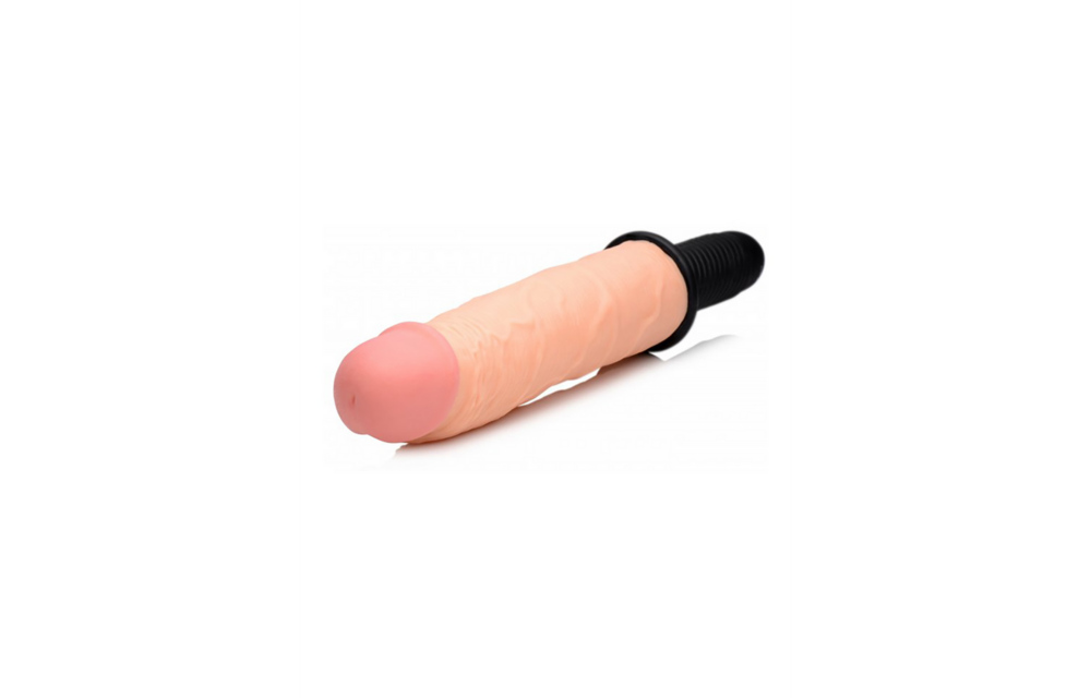 Onslaught XXL Vibrierender Dildo Thruster – Ultrarealistisches Vergnügen