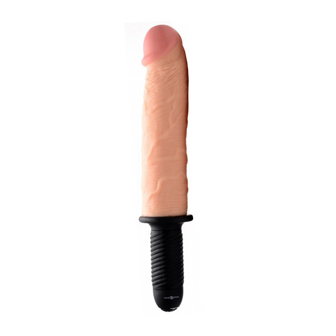Onslaught - XXL Vibrerende Dildo Thruster
