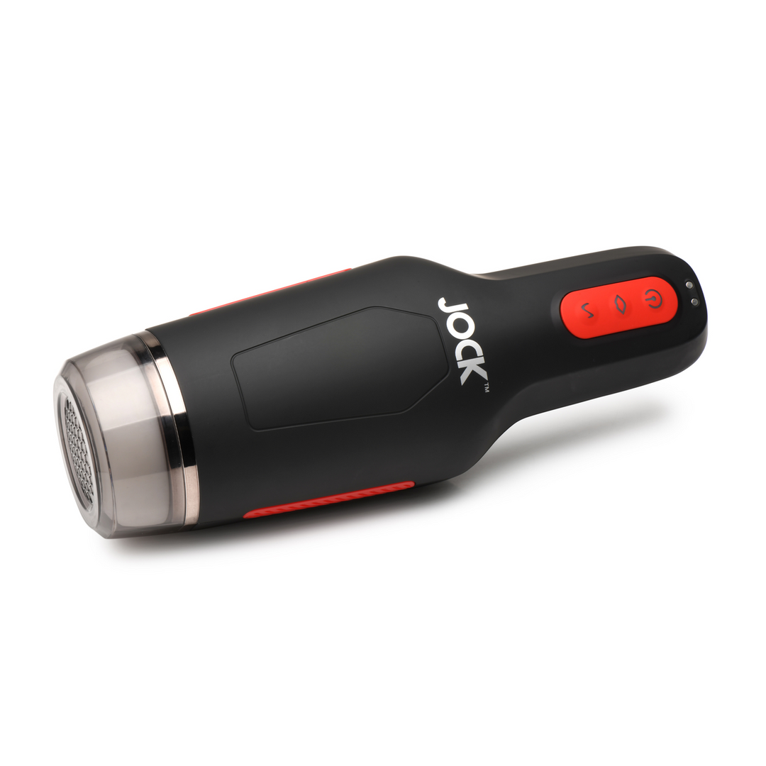 Saug- und vibrierender Masturbator 15X schwarz | Ultimatives Gefühl