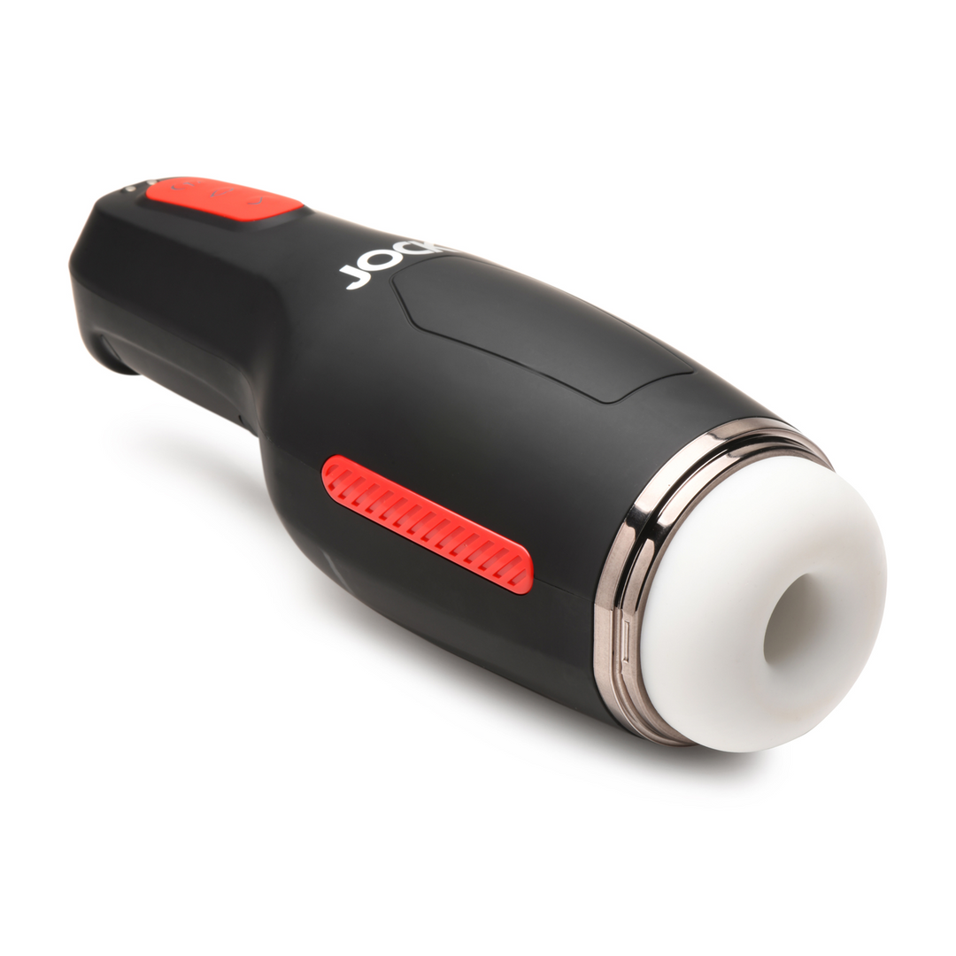 Saugen und Vibrieren Masturbator - 15X - Schwarz