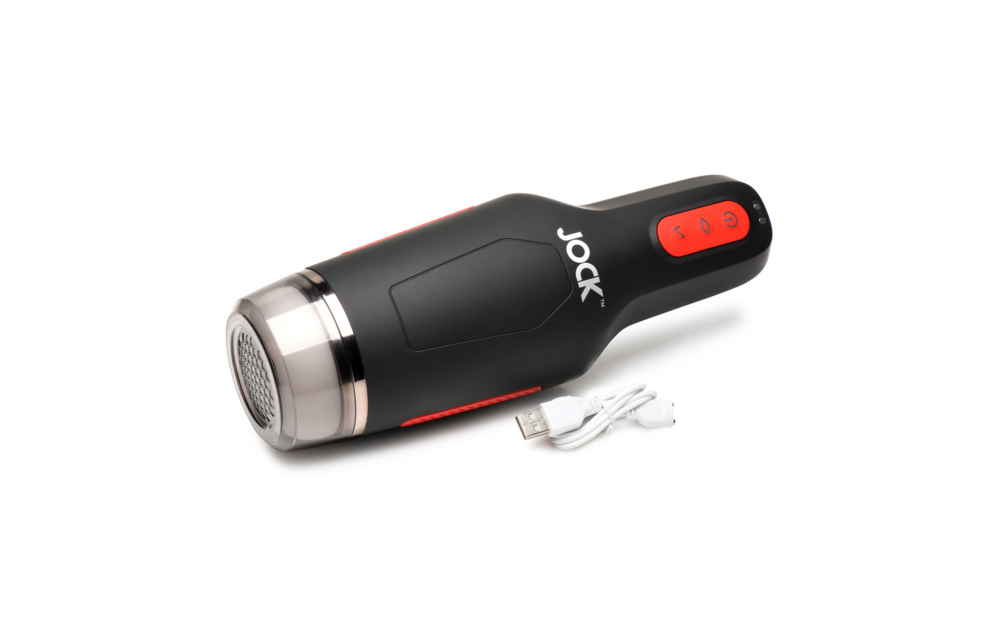 Sucking and Vibrating Masturbator - 15X - Black