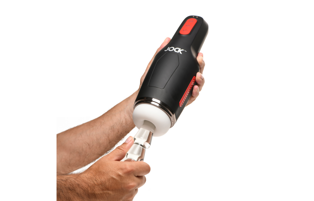 Zuig- en Vibrerende Masturbator - 15X - Zwart