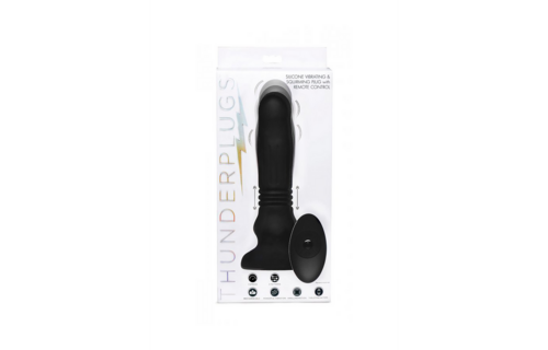 Silicone Swelling Push Plug 19 cm – Intense Pleasure & Vibration