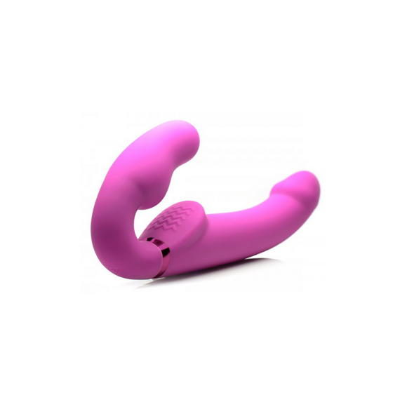 Evoke Ergo Fit Strapless Strap-On with Remote Control - XR Brands