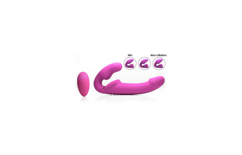 Evoke Ergo Fit Strapless Strap-On mit Fernbedienung – XR Brands