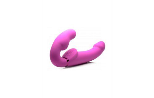 Evoke Ergo Fit Strapless Strap-On with Remote Control - XR Brands