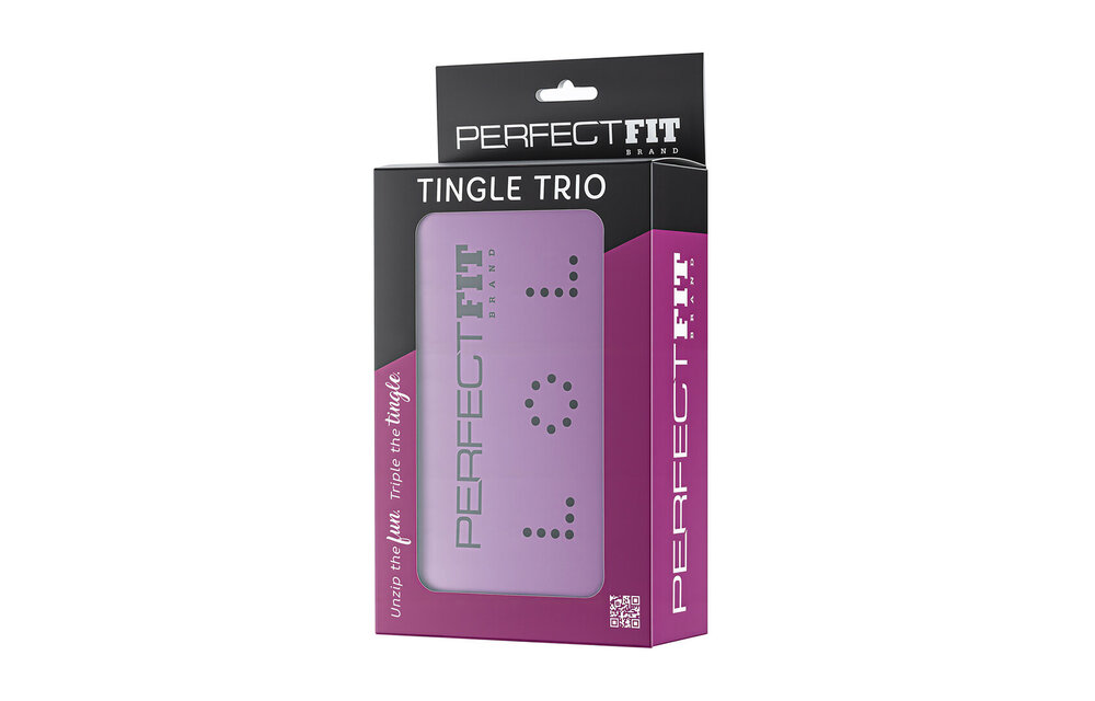 LOL Tingle Trio Spielset Lila/Schwarz | Luxuriöses vibrierendes Vergnügen