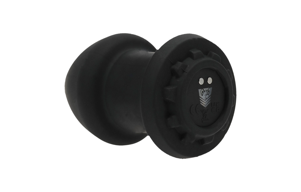 Robo Rimmer X - Vibrating Plug - Black