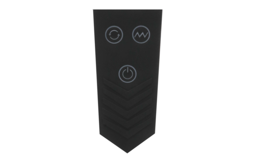 Robo Rimmer X - Vibrating Plug - Black