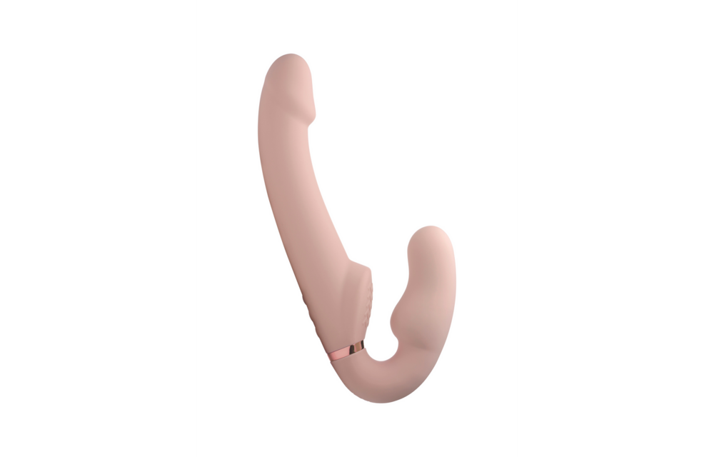 Evoke Ergo-Fit - Opblaasbare en Vibrerende Strapless Strap-On