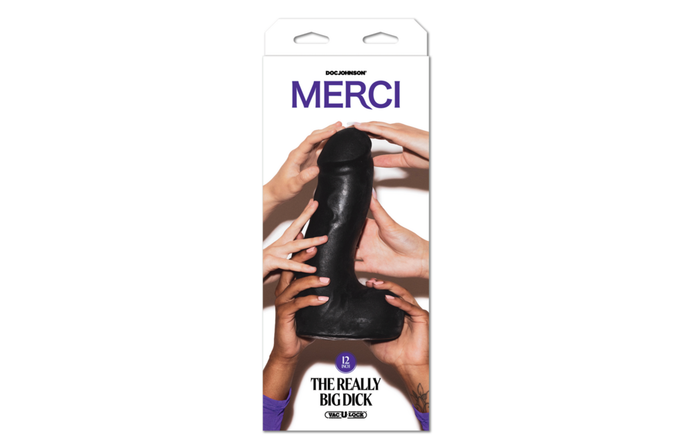 Really Big Dick - 30.5 cm Black | Doc Johnson ULTRASKYN