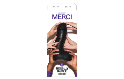 Really Big Dick - 30,5 cm Zwart | Doc Johnson ULTRASKYN