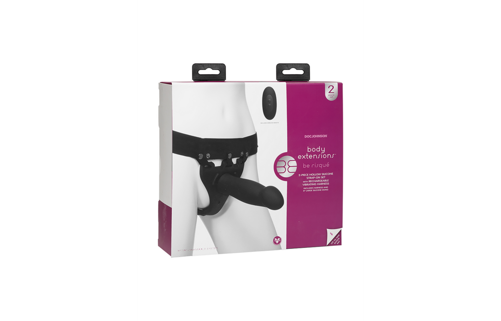 Risqu Silicone Harness | Adjustable & Rechargeable Pleasure