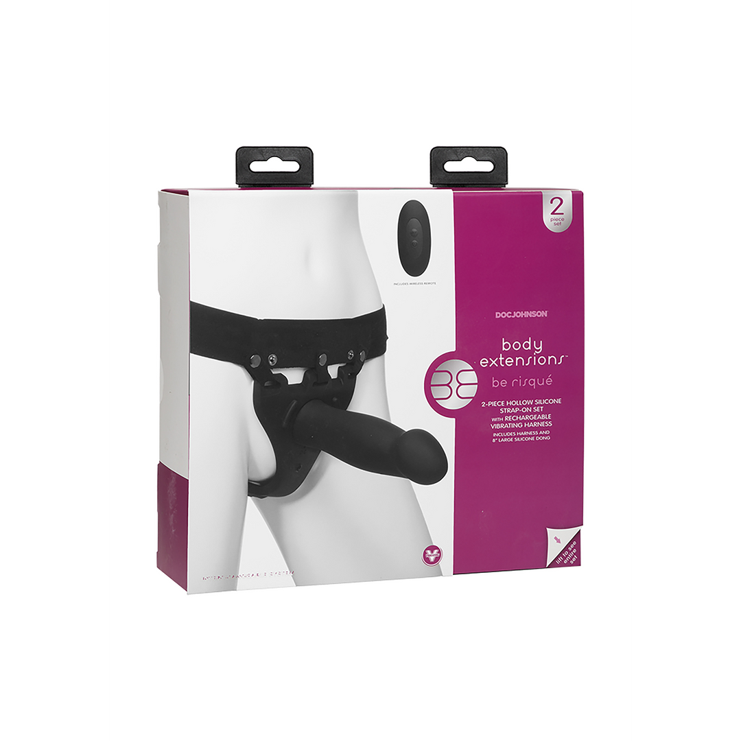 Risqu Silicone Harness | Adjustable & Rechargeable Pleasure