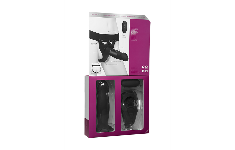 Risqu Silicone Harness | Adjustable & Rechargeable Pleasure