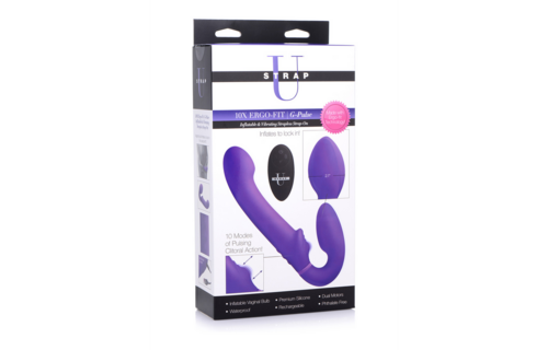 Ergo-Fit G-Pulse Dildo | Luxury Double-Sided Silicone