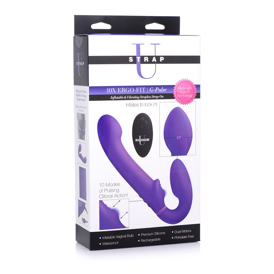 Ergo-Fit G-Pulse Dildo | Luxury Double-Sided Silicone