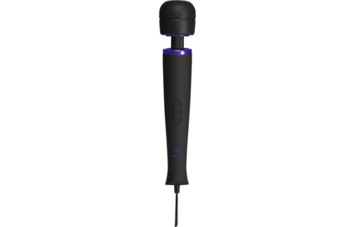 Power Wand Schwarz – Ultimativer Silikon-Stabmassager 31,8 cm