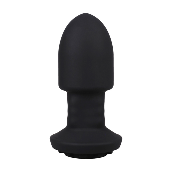 Robo Rimmer Slim 12,5 cm - Draadloze Plug Zwart | Doc Johnson