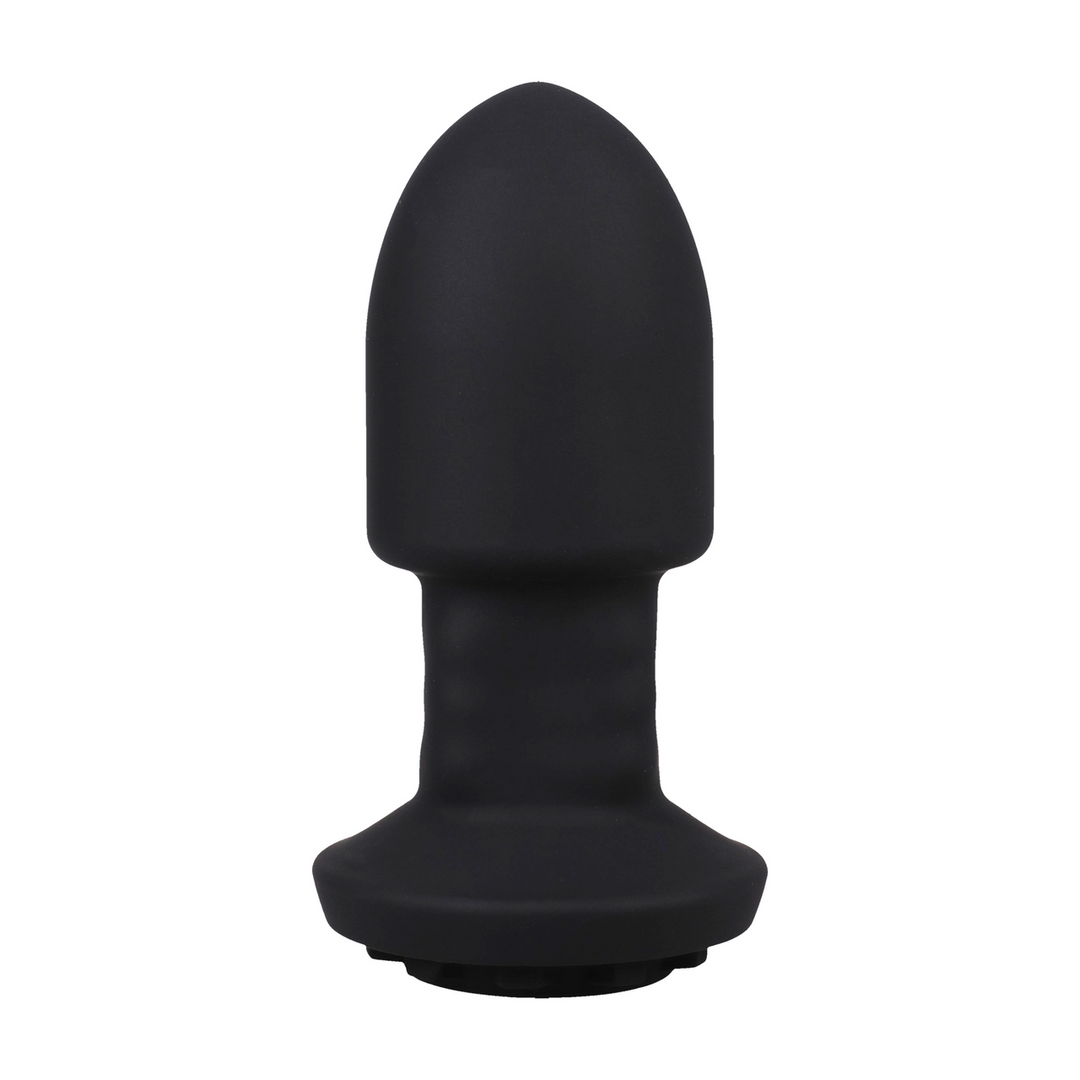 Robo Rimmer Slim 12,5 cm - Draadloze Plug Zwart | Doc Johnson