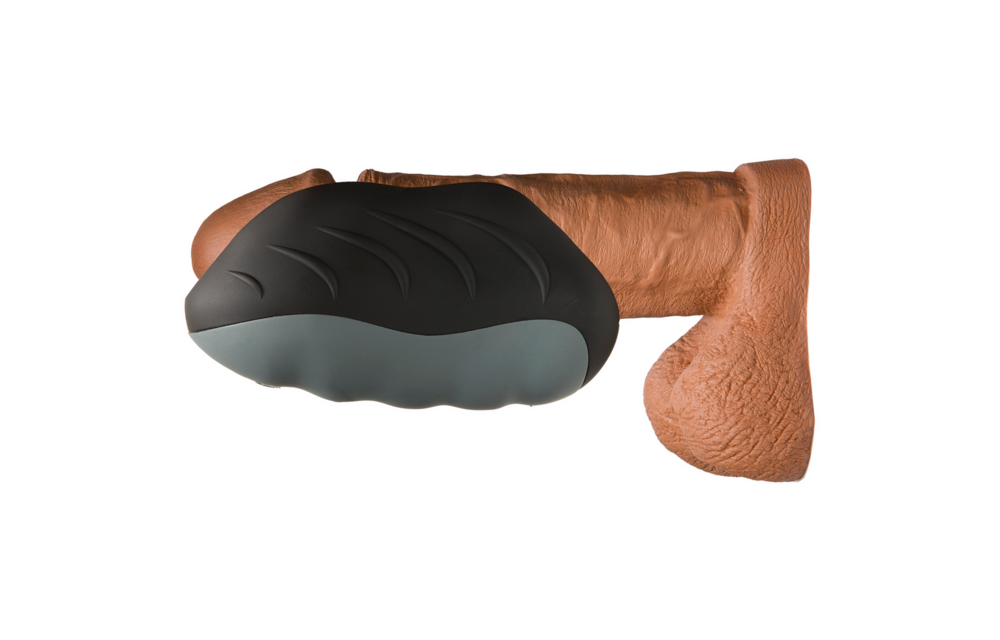 Vibrierende Heizsilicone Stroker