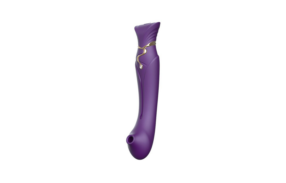 Queen G-Spot Vibrator & Air Pressure Stimulator | Luxurious & Quiet