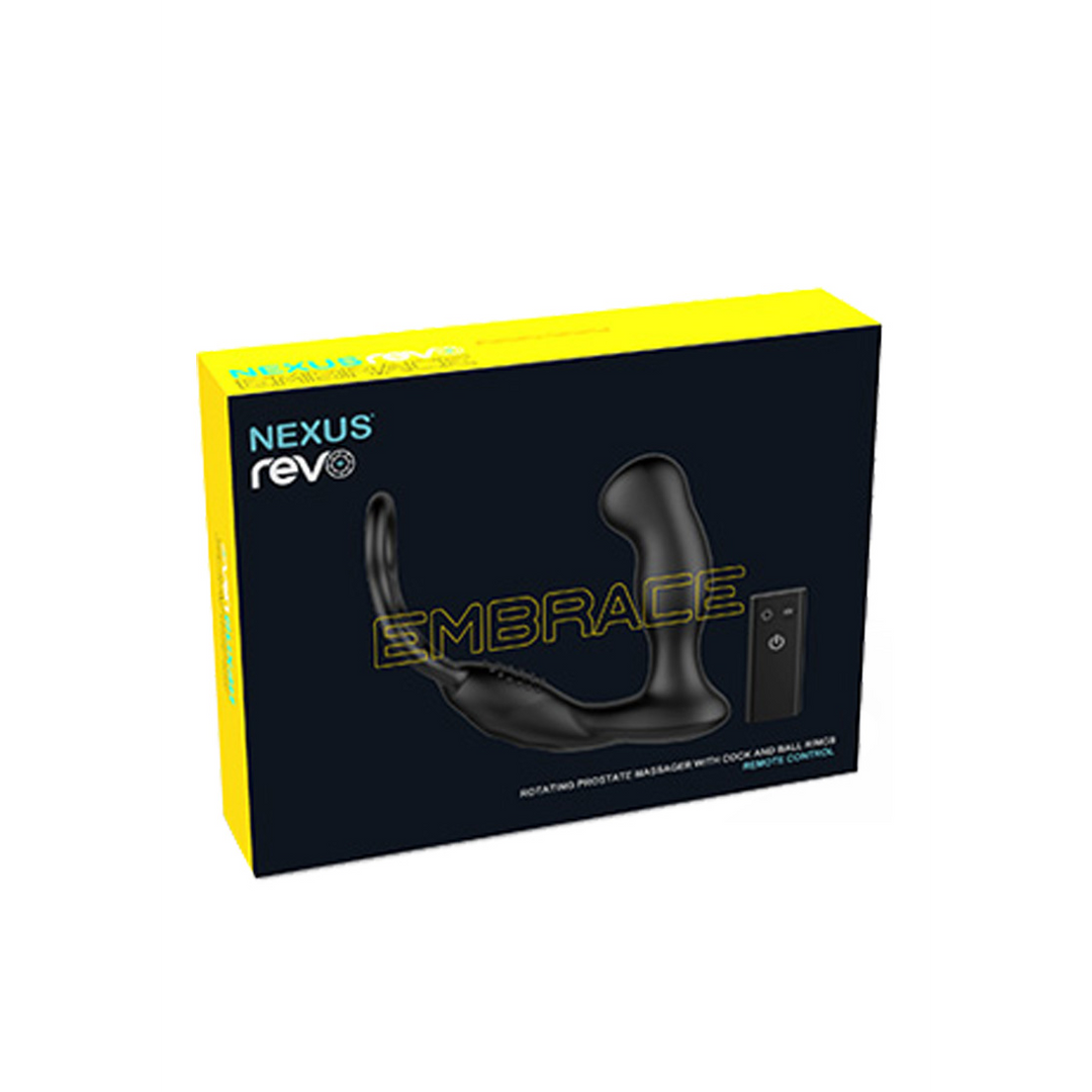 Revo Embrace - Waterproof Rotating Prostate Massager with Remote Control