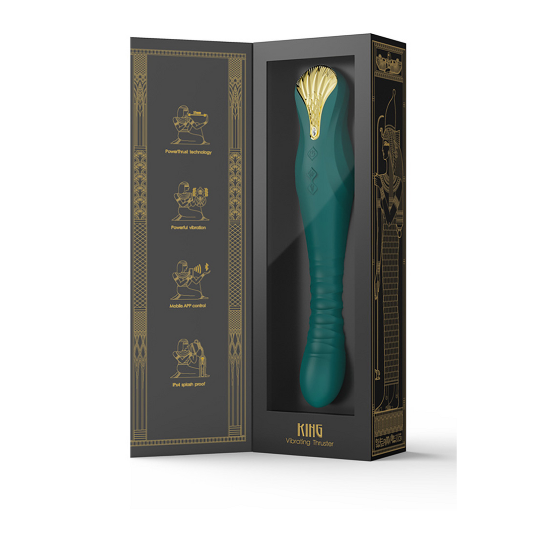 KING PowerThrust Vibrator - Powerful ZALO Sensation