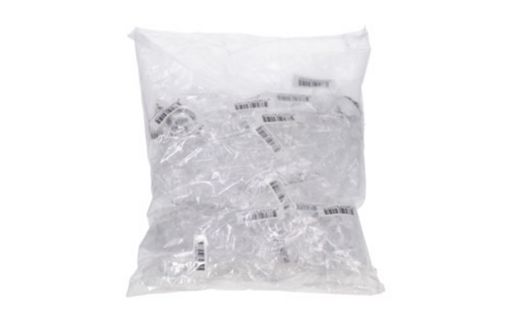 2er-Pack transparentes C-Ring-Set – 50 Stück Nachfüllpackung