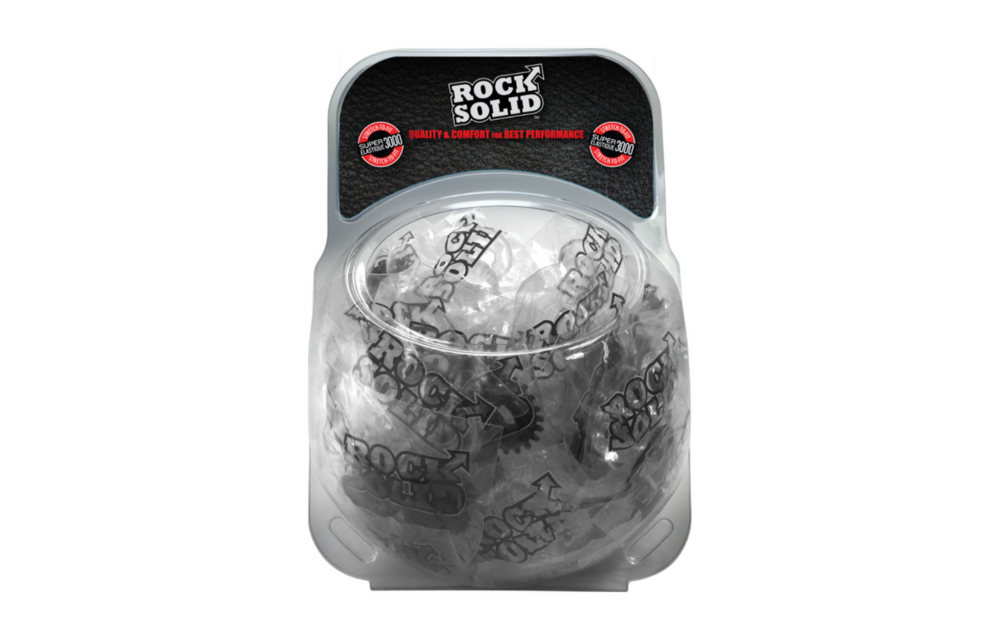 2-pack C-ring set black – 50 pieces bulk refill TPE