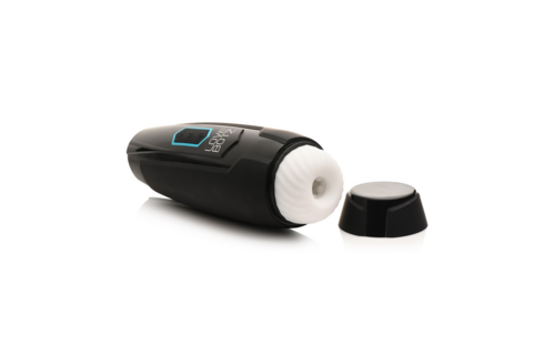 De Milker Max – 14X Vibrerende Masturbator Zwart | XR Brands