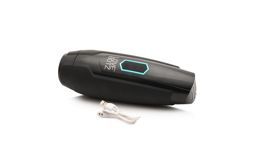 The Milker Max – 14X Vibrating Masturbator Black | XR Brands