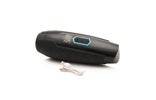 The Milker Max – 14X Vibrating Masturbator Black | XR Brands