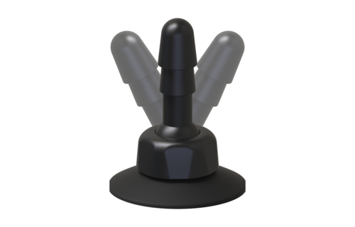 Vibrating Dual Density ULTRASKYN Set 20.6 cm + Remote Control