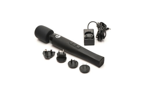 Thunderstick Pro - Powerful Black Wand Massager 32.7 cm