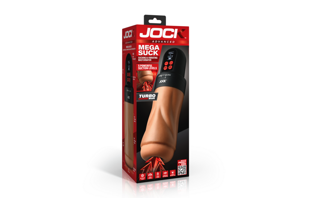 Mega Suck Suction and Vibrating Masturbator | Curve Toys